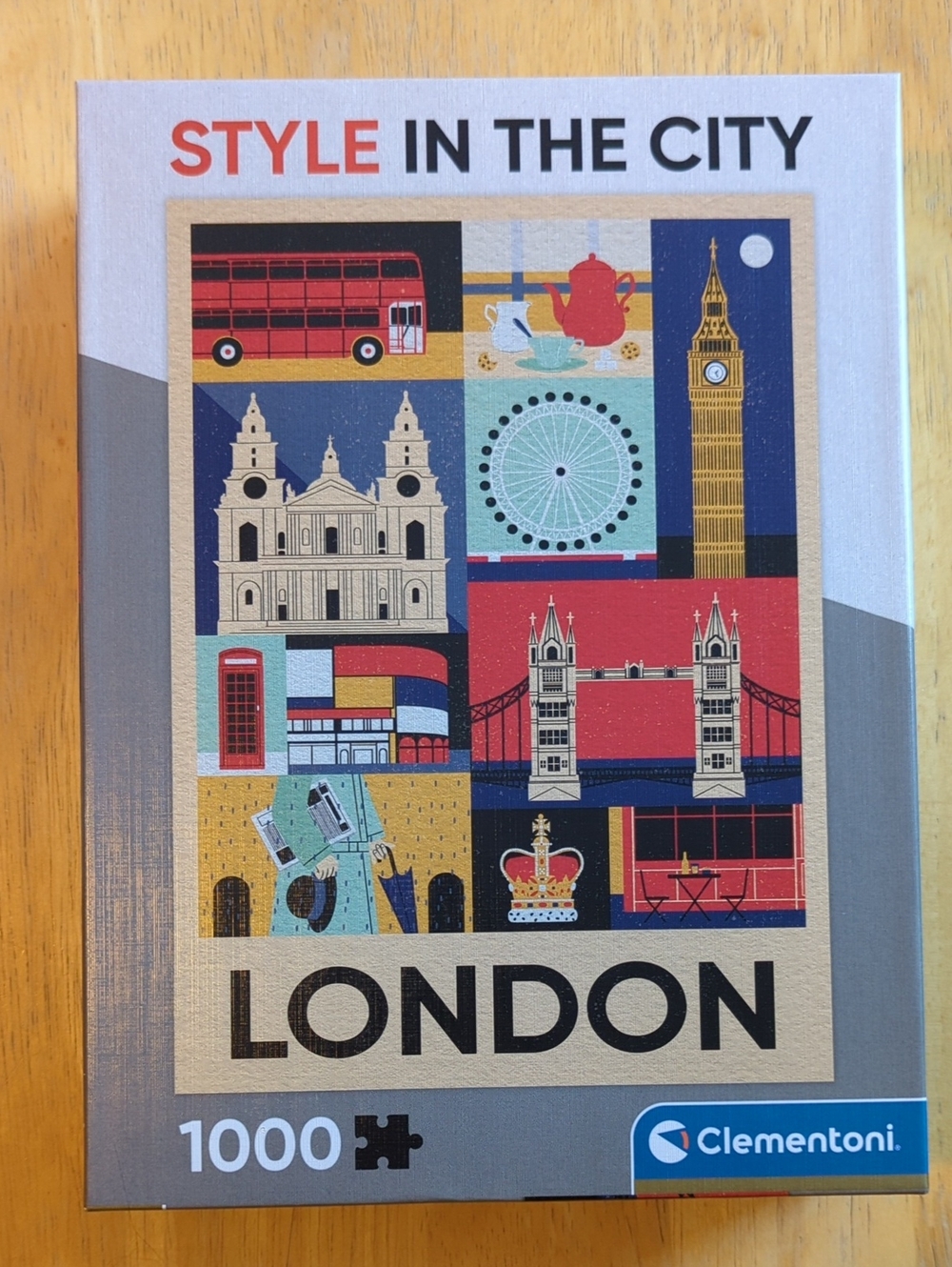 Clementoni Style In the city London Puzzle - 1000 Pieces